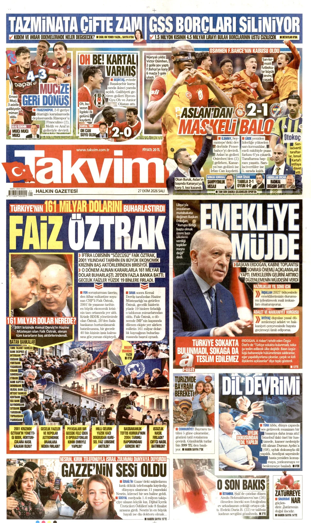 Takvim Bugun